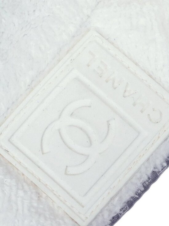 Chanel White Sport Line Bucket Hat